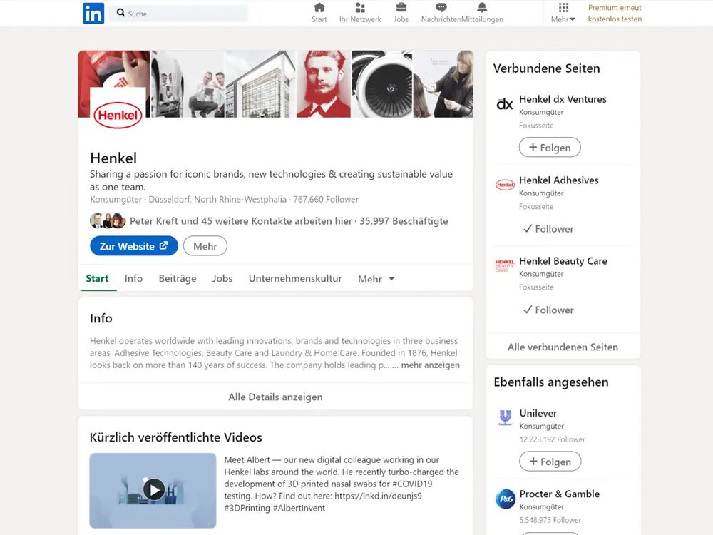 Henkel LinkedIn