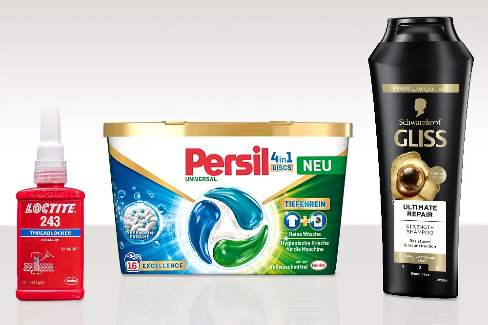 Henkel Top-Brands: Loctite, Persil, Schwarzkopf